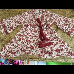 Studio m silk tunic top